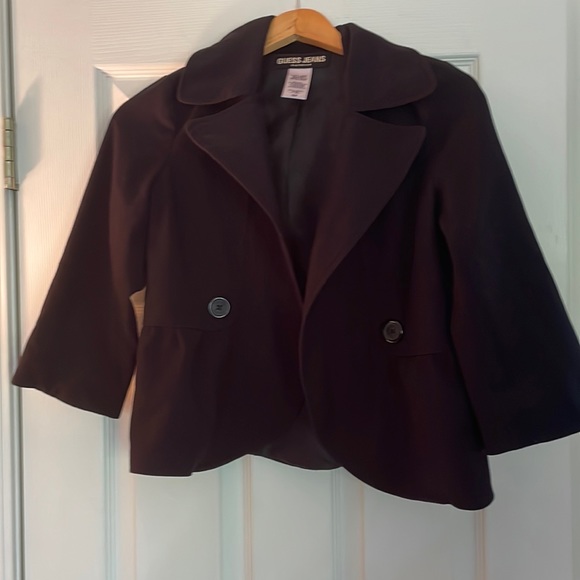 Guess Black Blazer Sz S - Picture 1 of 3
